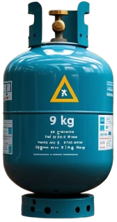 9kg LPG cylinder